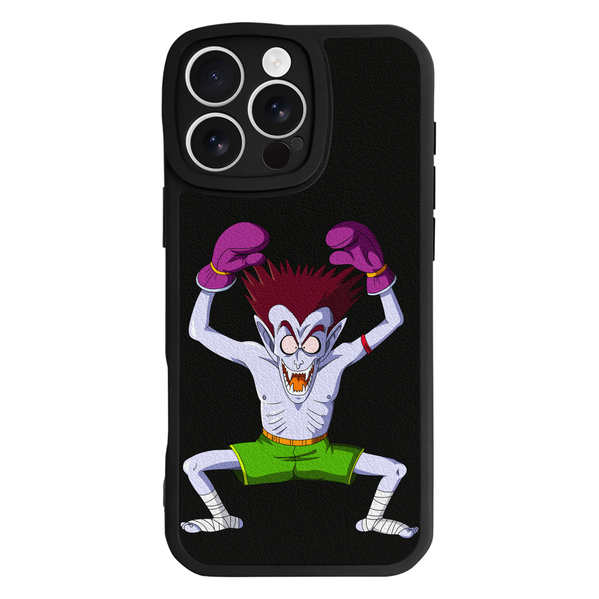 （画像用） ドラゴンボール DRAGON BALL 【iPhone 16シリーズ対応】シリコンスマホケース（レザー調） 材質：シリコン